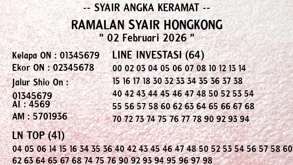 Prediksi Hongkong