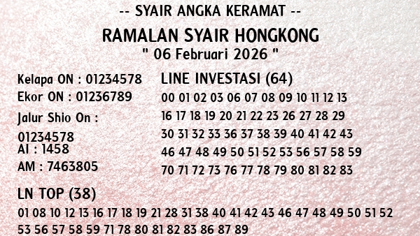 Prediksi Hongkong