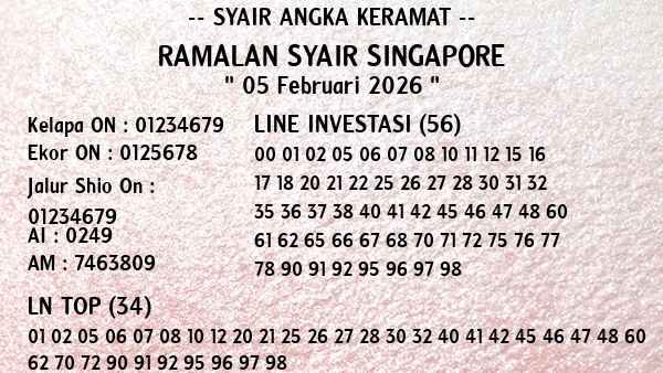Prediksi Singapore