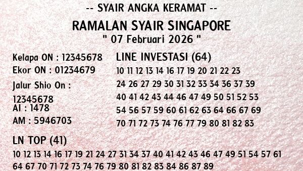 Prediksi Singapore