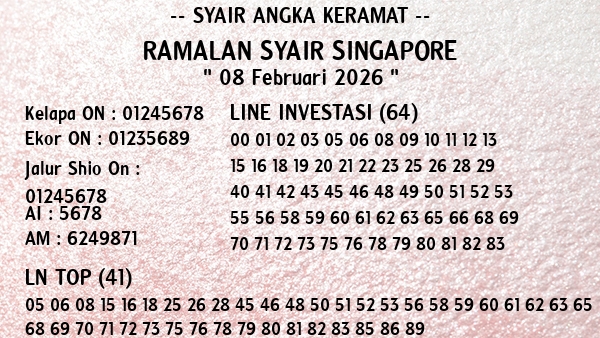 Prediksi Singapore