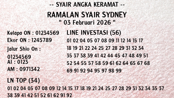 Prediksi Sydney