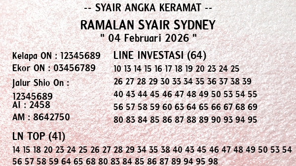 Prediksi Sydney